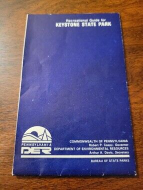 Vintage PA Department of Environmental Resources Keystone State Park Guide